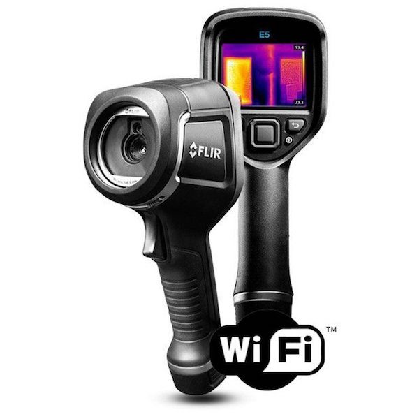 De Flir E5XT is de nieuwe thermografische camera van Flir van meetwinkel de leverancier van keurend en inspecterend nederland