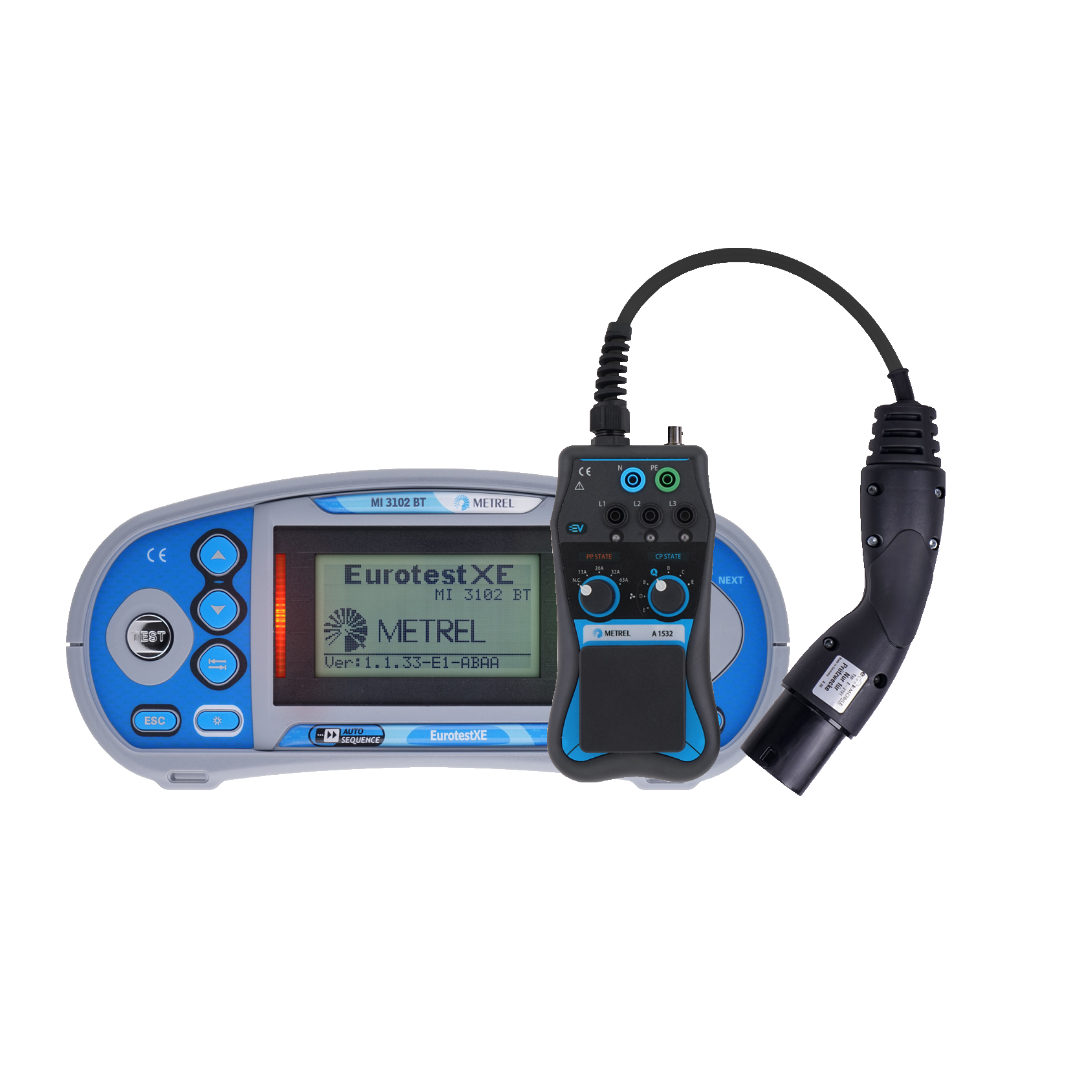 Metrel Eurotest XE Installatietester MI3102BT En A1532 Metrel Eurotest XE Installatietester MI3102BT En A1532