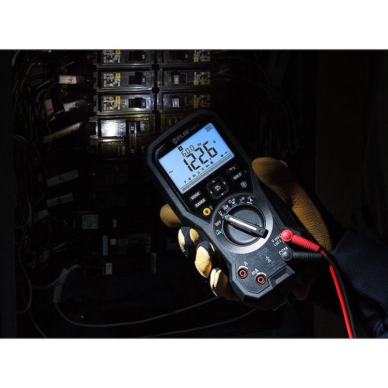 FLIR DM93-2 TRMS industriële multimeter met VDF en Meterlink FLIR DM93-2 TRMS industriële multimeter met VDF en Meterlink