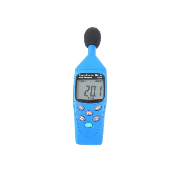 De Nieaf-Smitt NIS102 decibelmeter is een zeer praktische geluidsniveaumeter van meetwinkel de leverancier van keurend en inspecterend nederland