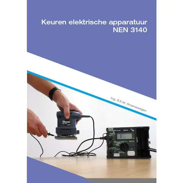 Boek keuren van elektrische arbeidsmiddelen van meetwinkel de leverancier van keurend en inspecterend nederland